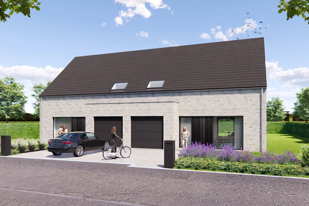 Beselarestraat, Halfopen woning Lot 2