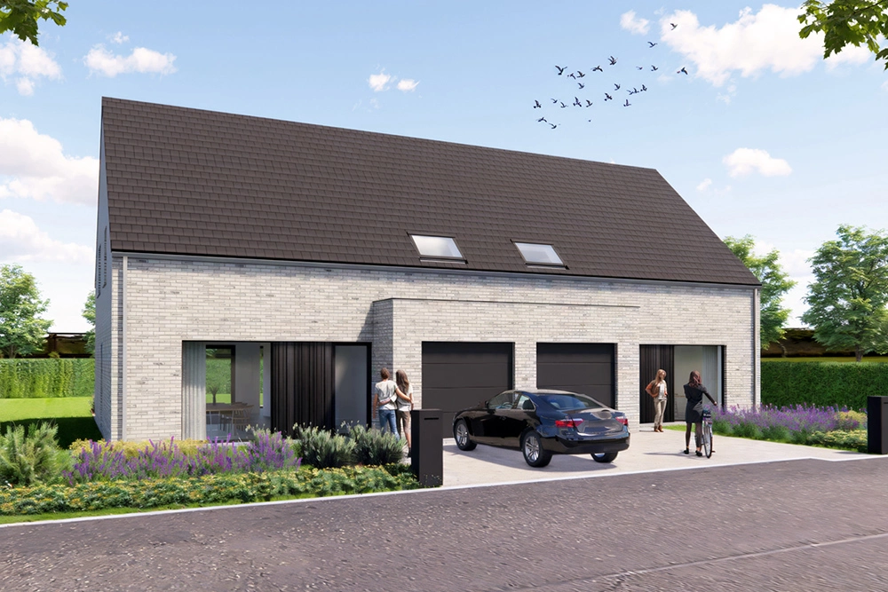 Beselarestraat, Halfopen woning Lot 1