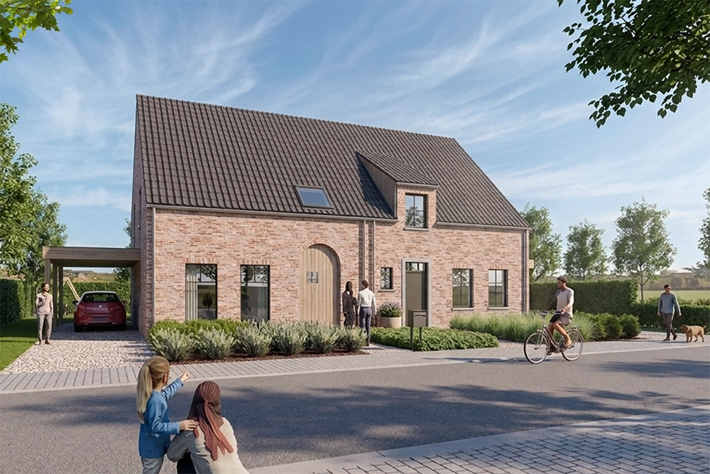 Alice Denoostraat, Halfopen woning Lot 38