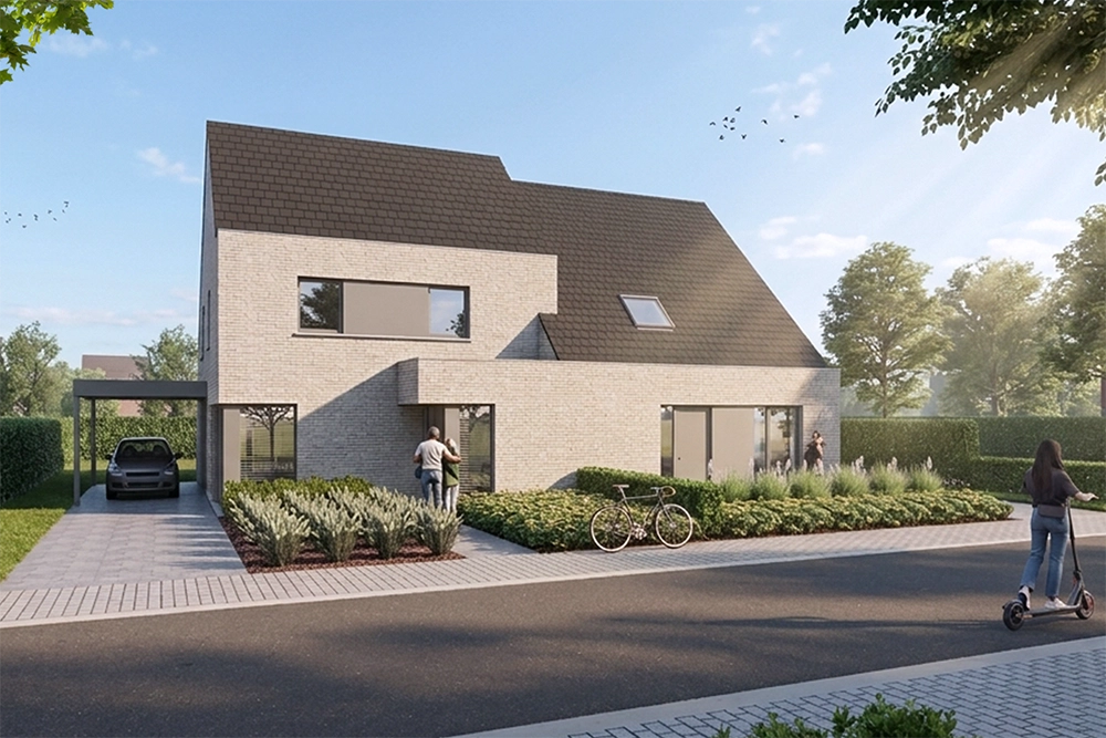 Alice Denoostraat, Halfopen woning Lot 33
