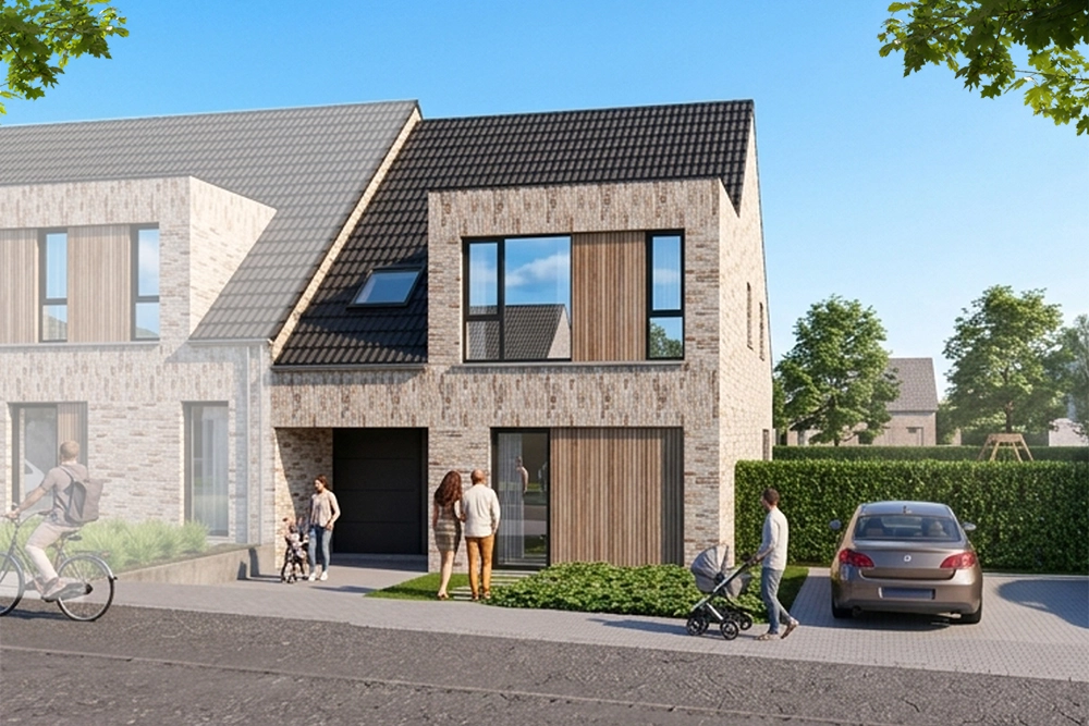 Cichoreistraat, Halfopen woning Lot 13