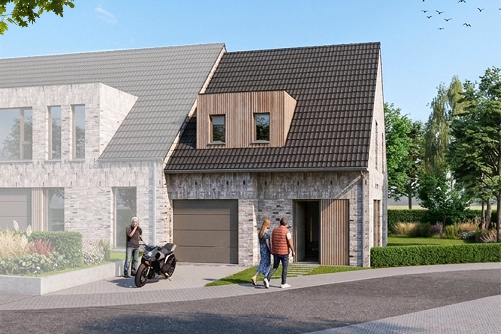 Cichoreistraat, Halfopen woning Lot 18